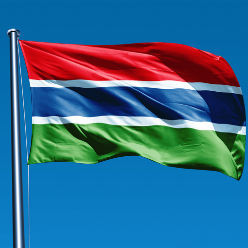 Gambia (Country Flag)