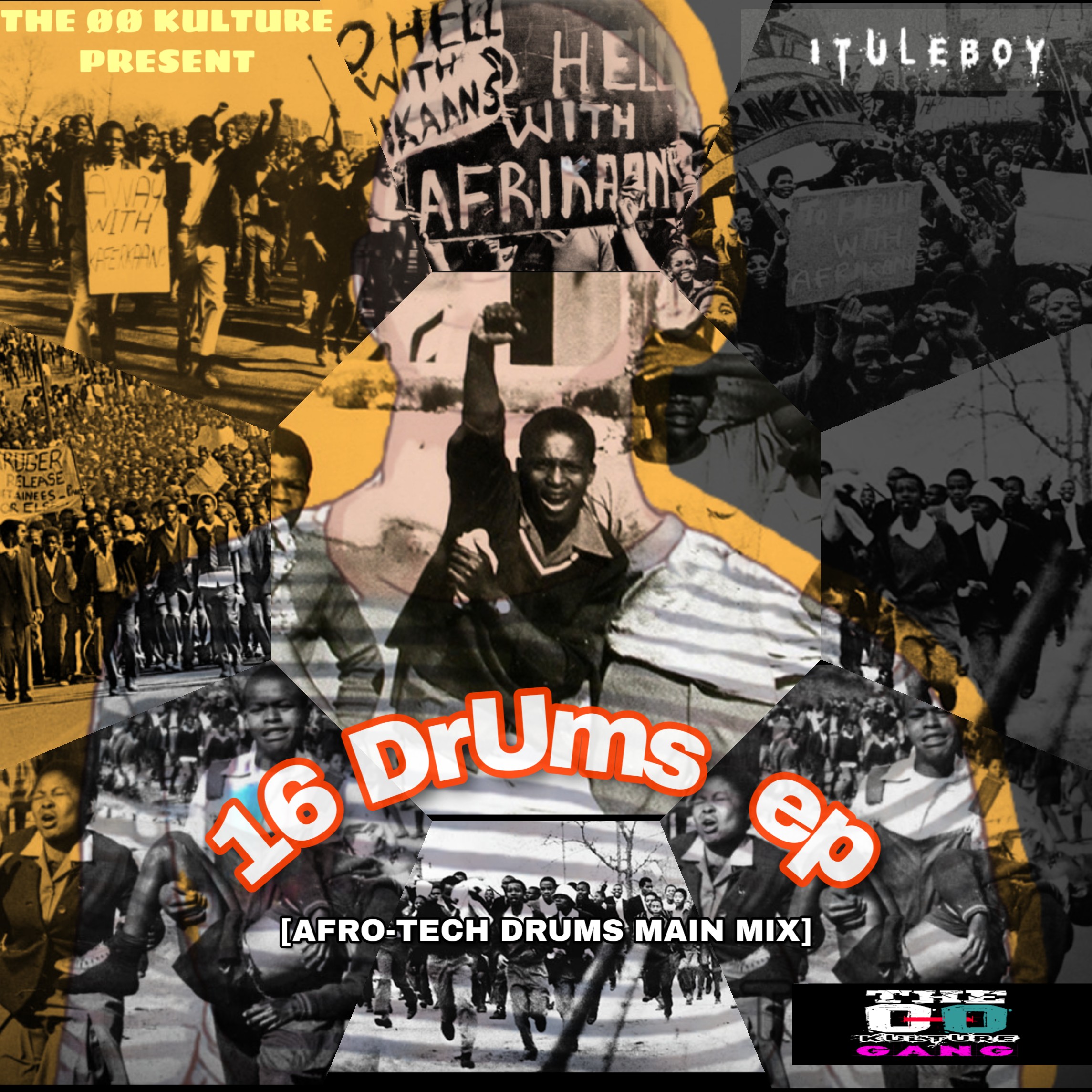 16 DRUMS EP [AFRO-TECH DRUMS MAIN MIX] by Ituleboy Kulture | Album
