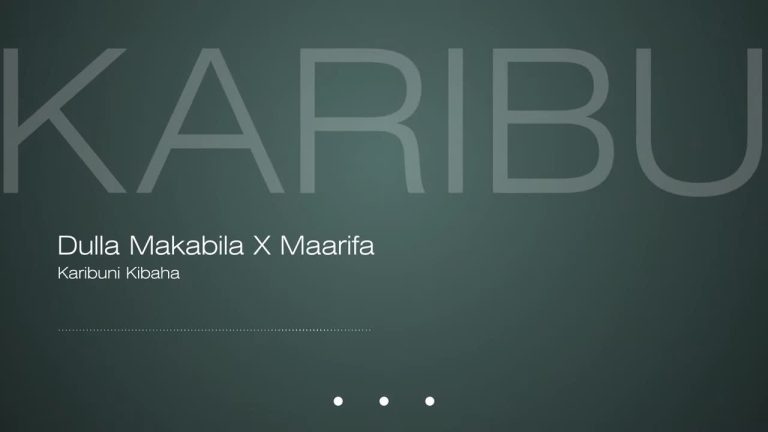 Karibu (Ft Maarifa)