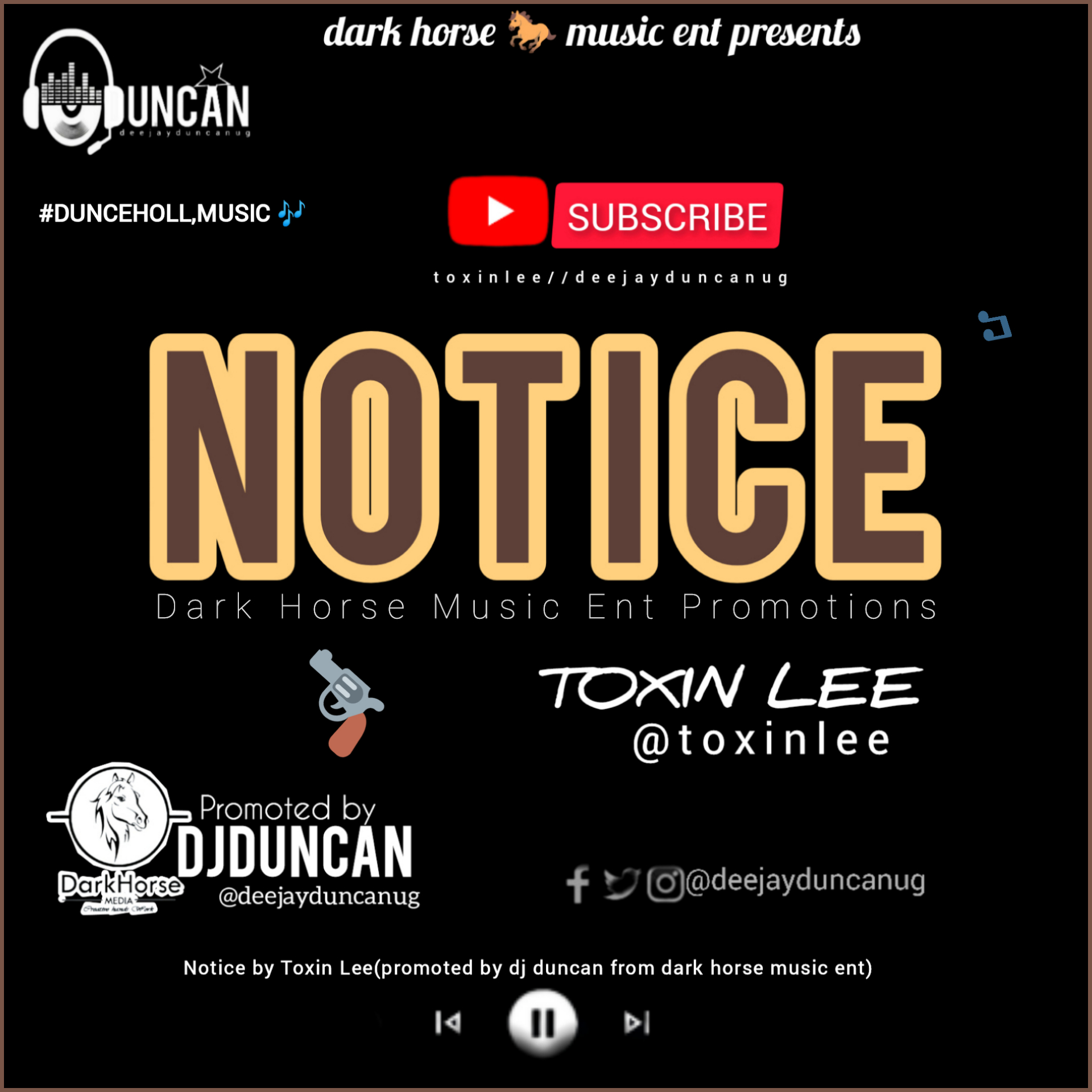 Red Notice by Toxin Lee  promoted