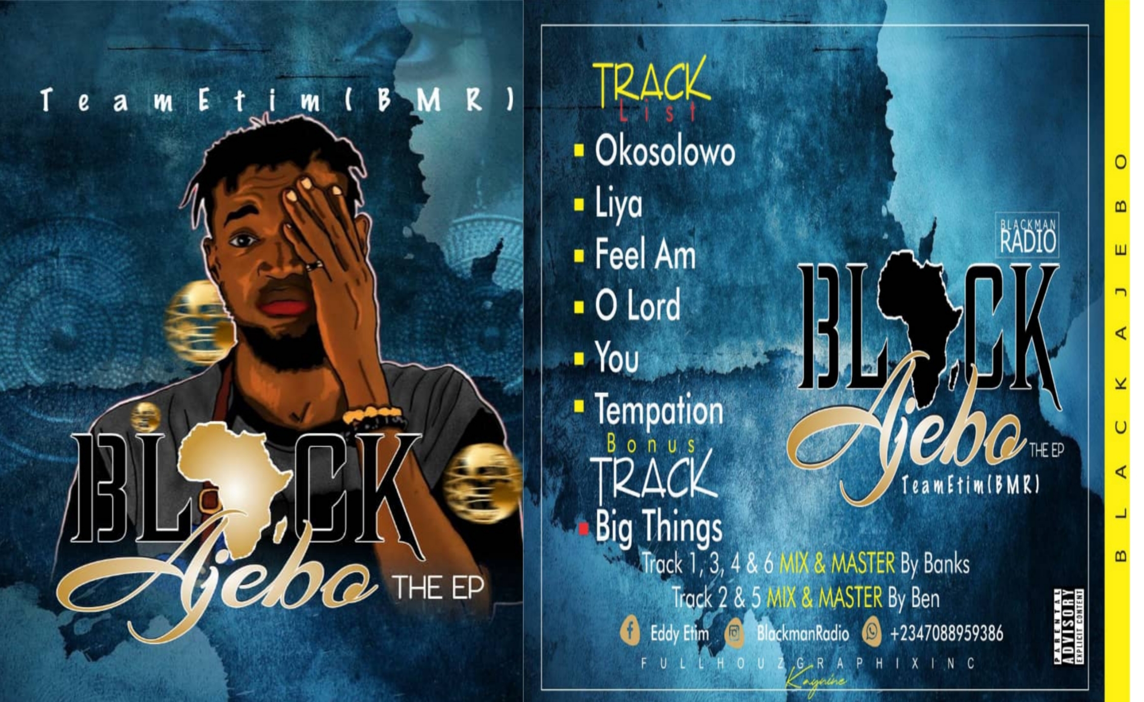 BlackAjeboTheEP by BlackManRadio | Album