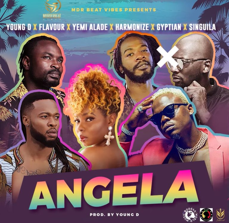 Angela (Ft Harmonize, Mr Flavour, Yemi Alade, Gyptian, Singuila)