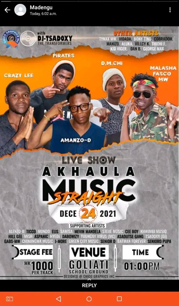 Akhaula medley (Ft Malasha, It'sa Starbouy Kraizzy Lee Mw, Pirates, Mad CFour, Manzo D Axe x Dee emm Chi)