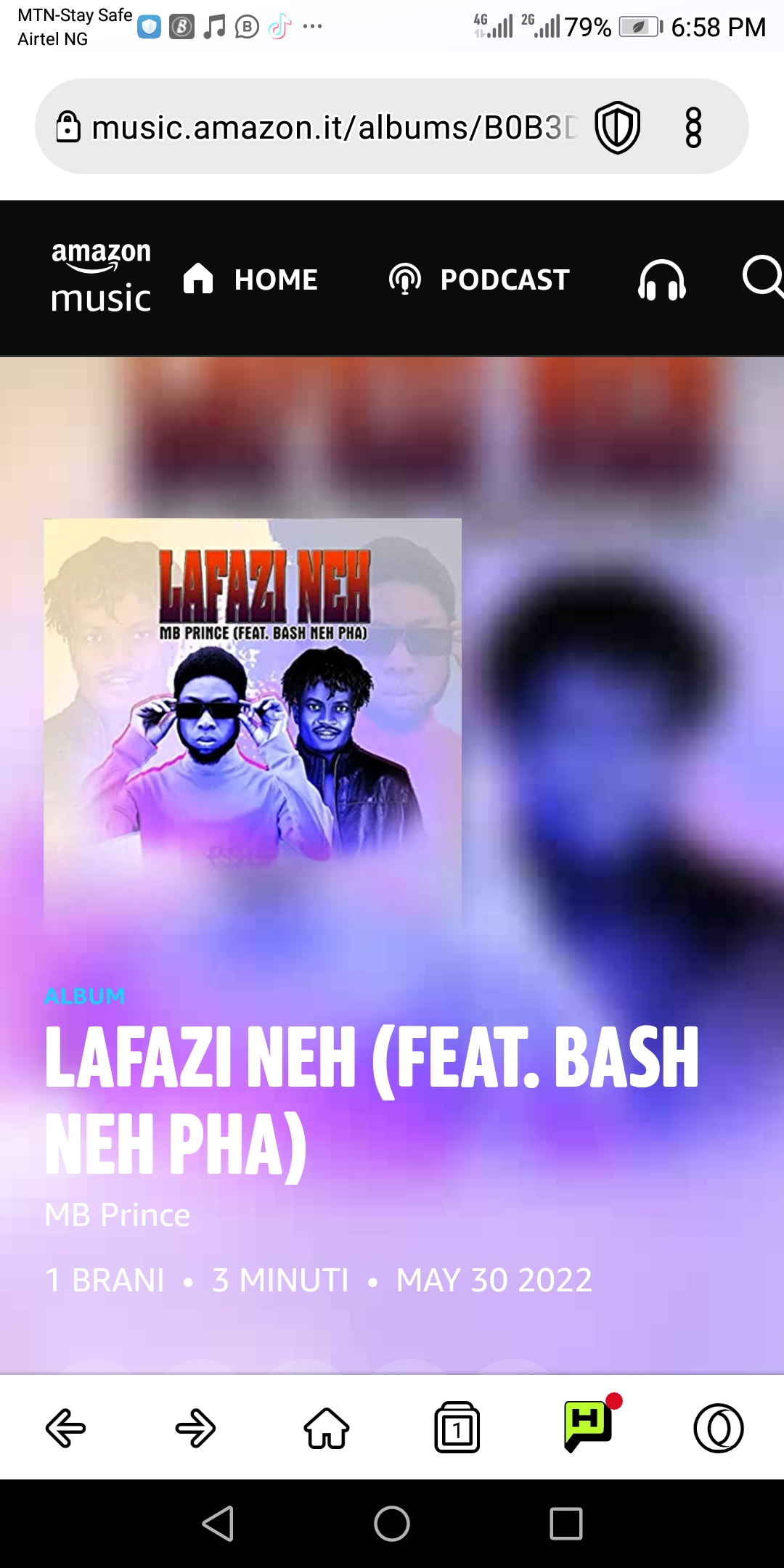 Lafazi neh