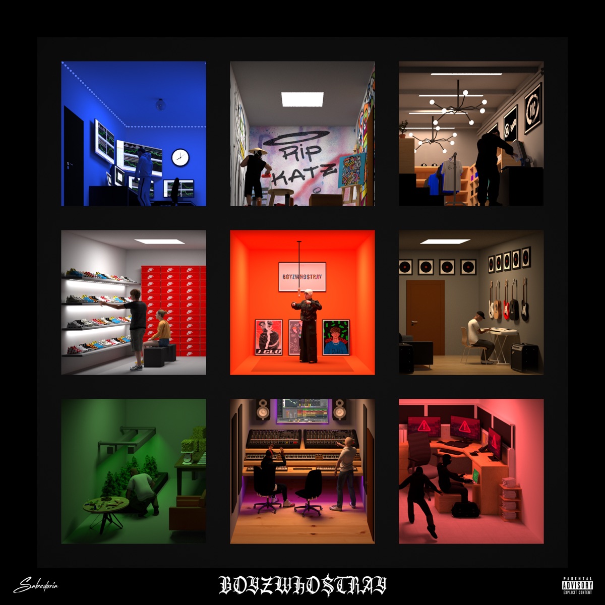 BOYZWHO$TRAY by J Clu | Album