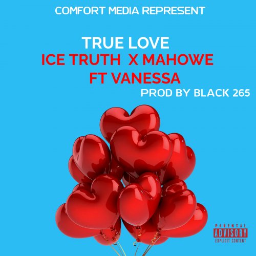 True Love album cover art template