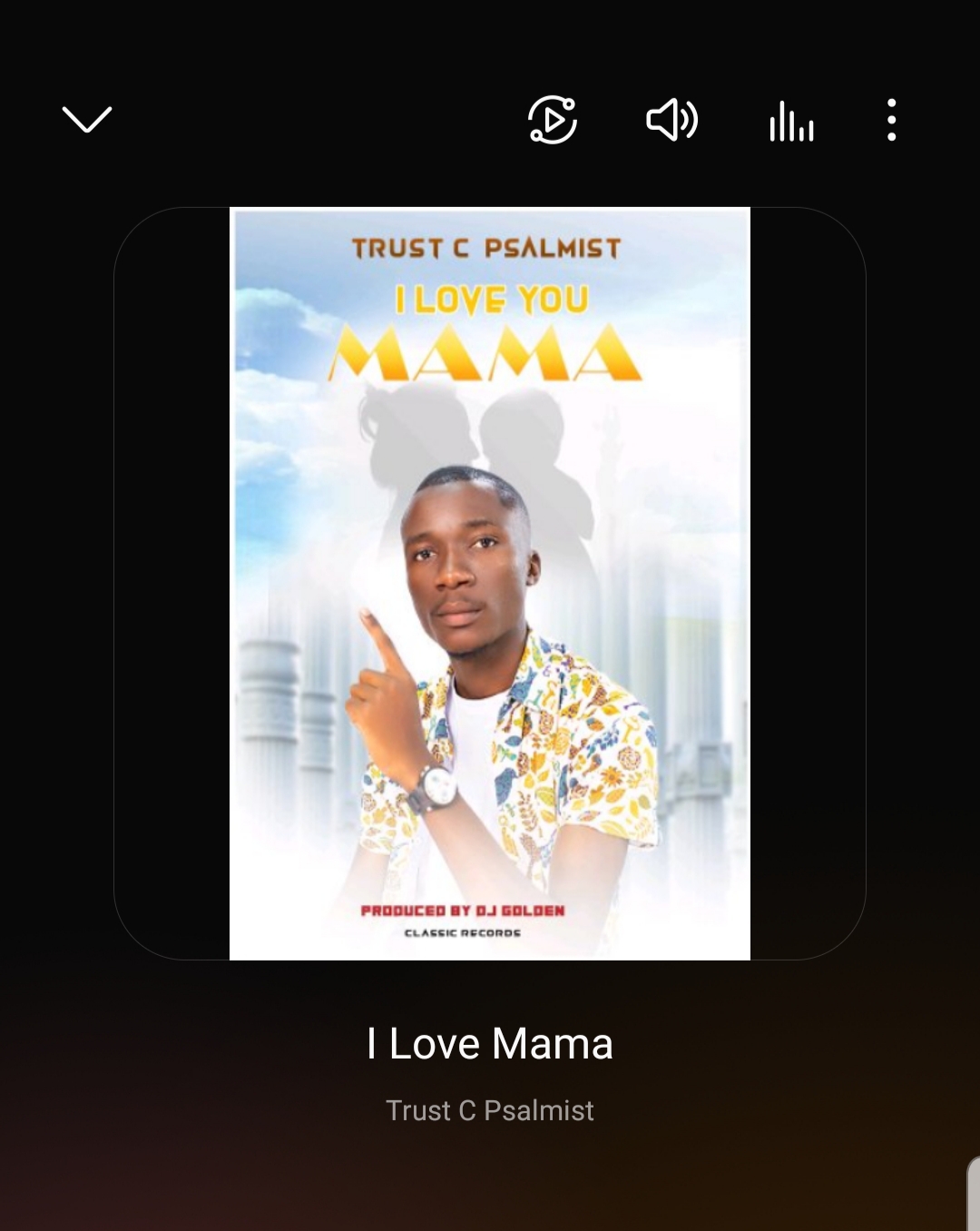 I love you Mama