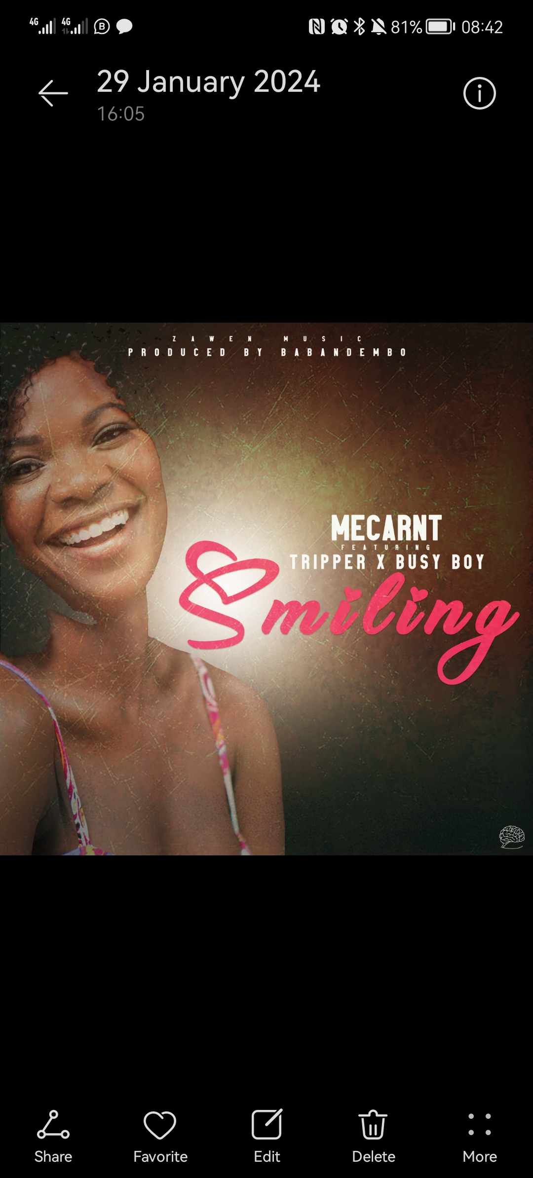 Smiling (Ft Tripper x Busy Boy