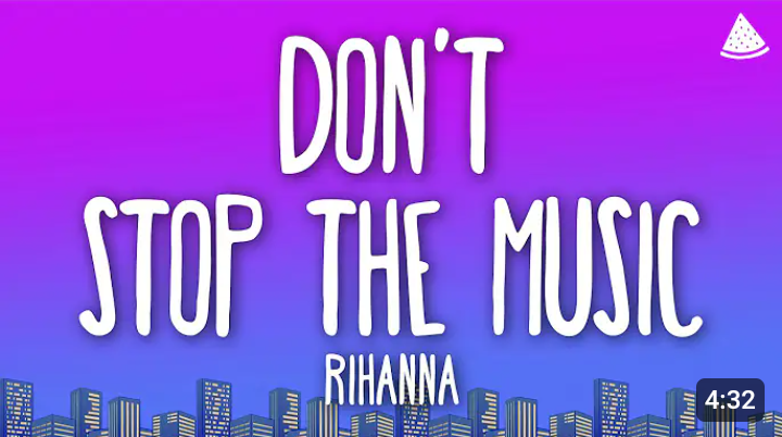 Don't Stop The Music