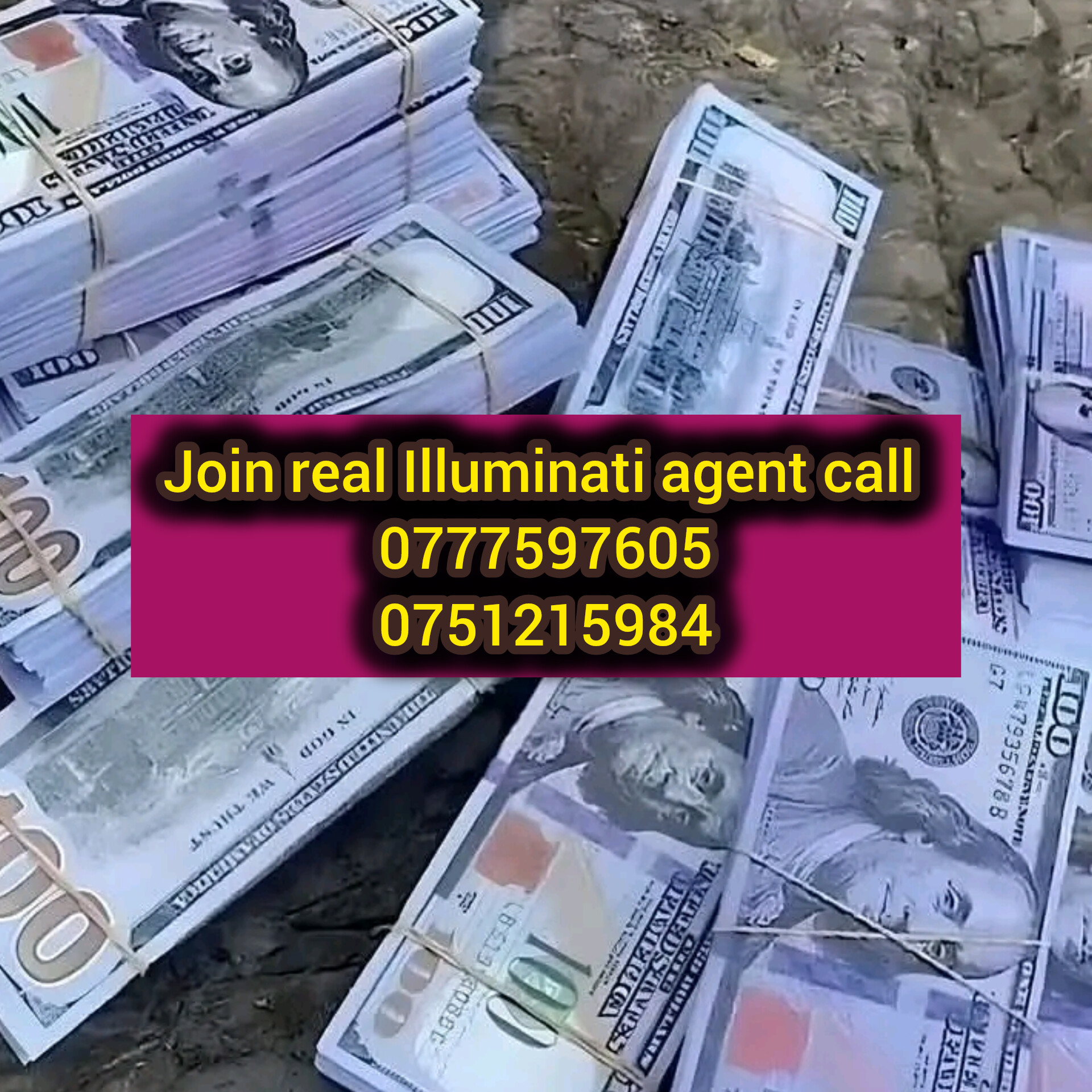 Illuminati agent call from Kampala Uganda 0761255151/0702388589