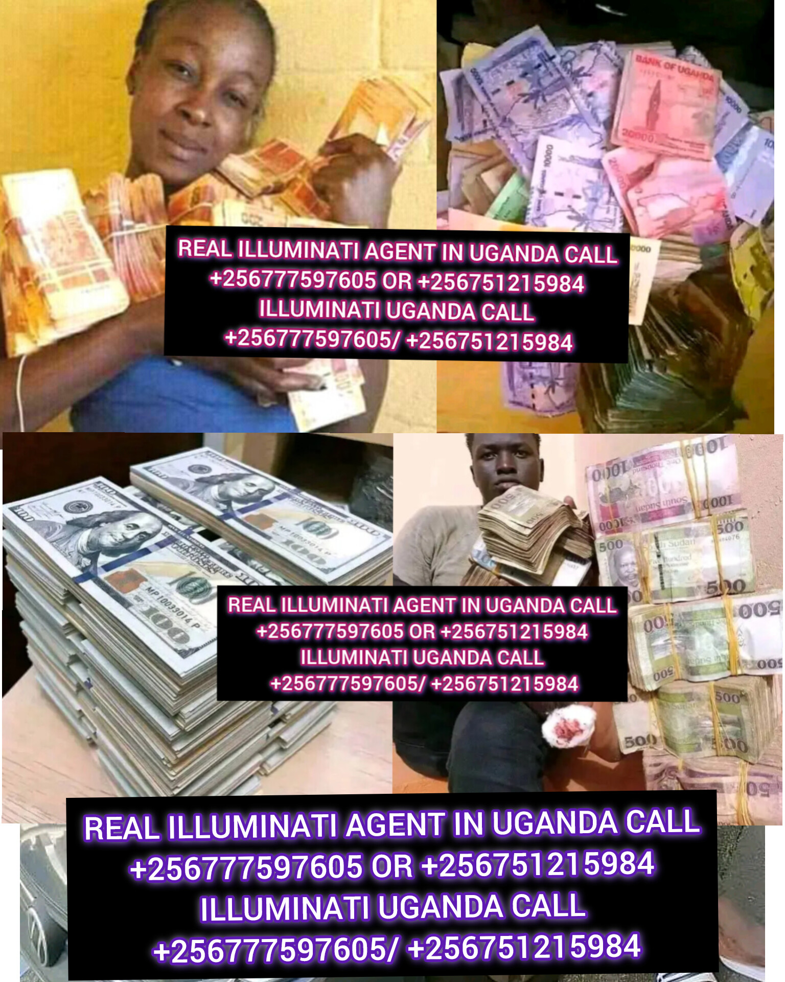 Real Illuminati Agent In Uganda Kampala call +256777597605 or +256751215984