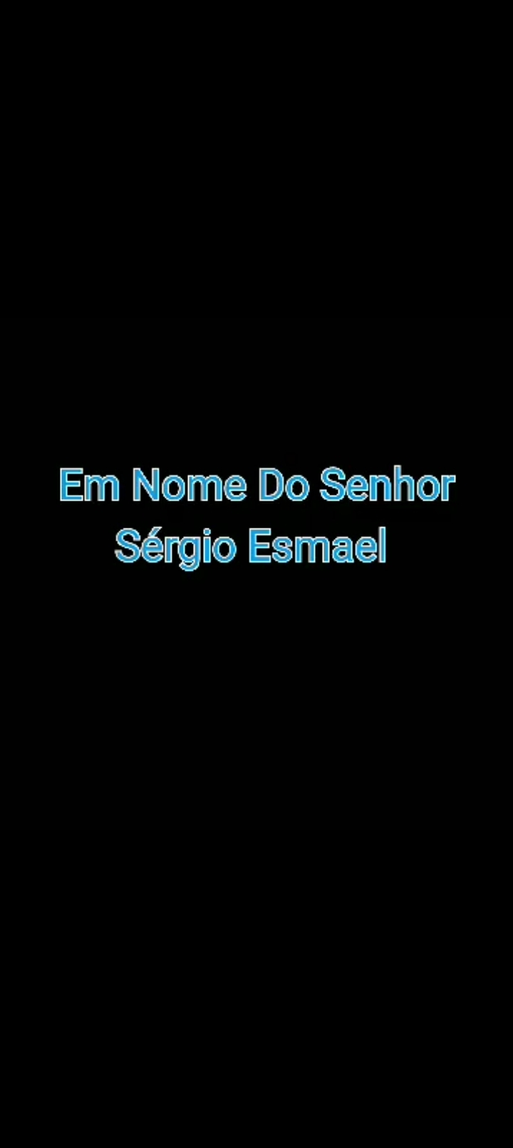 Em Nome Do Senhor