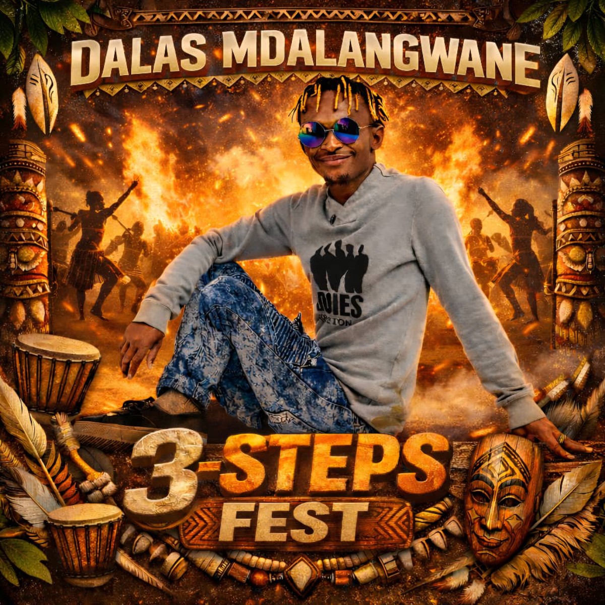3 STEP FEST EP by Dalas Mdalangwane | Album